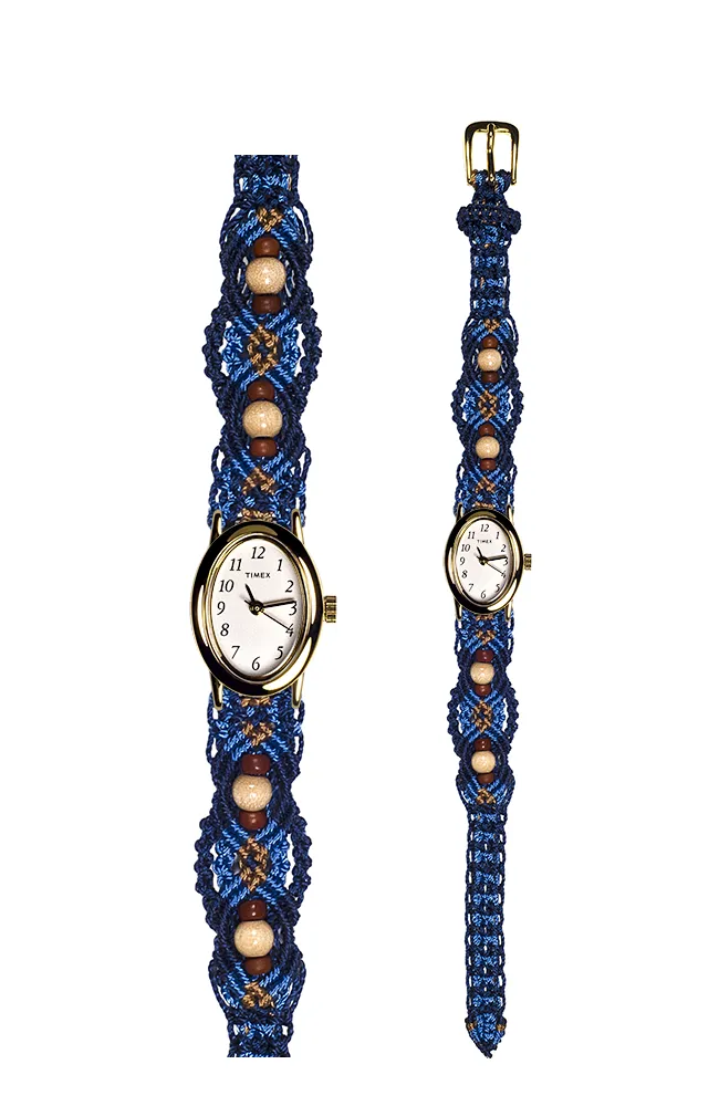 104D - Narrow with Timex Gold Cavatina Watch