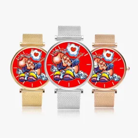 156. New Stylish Ultra-Thin Quartz Watch (With Indicators)
