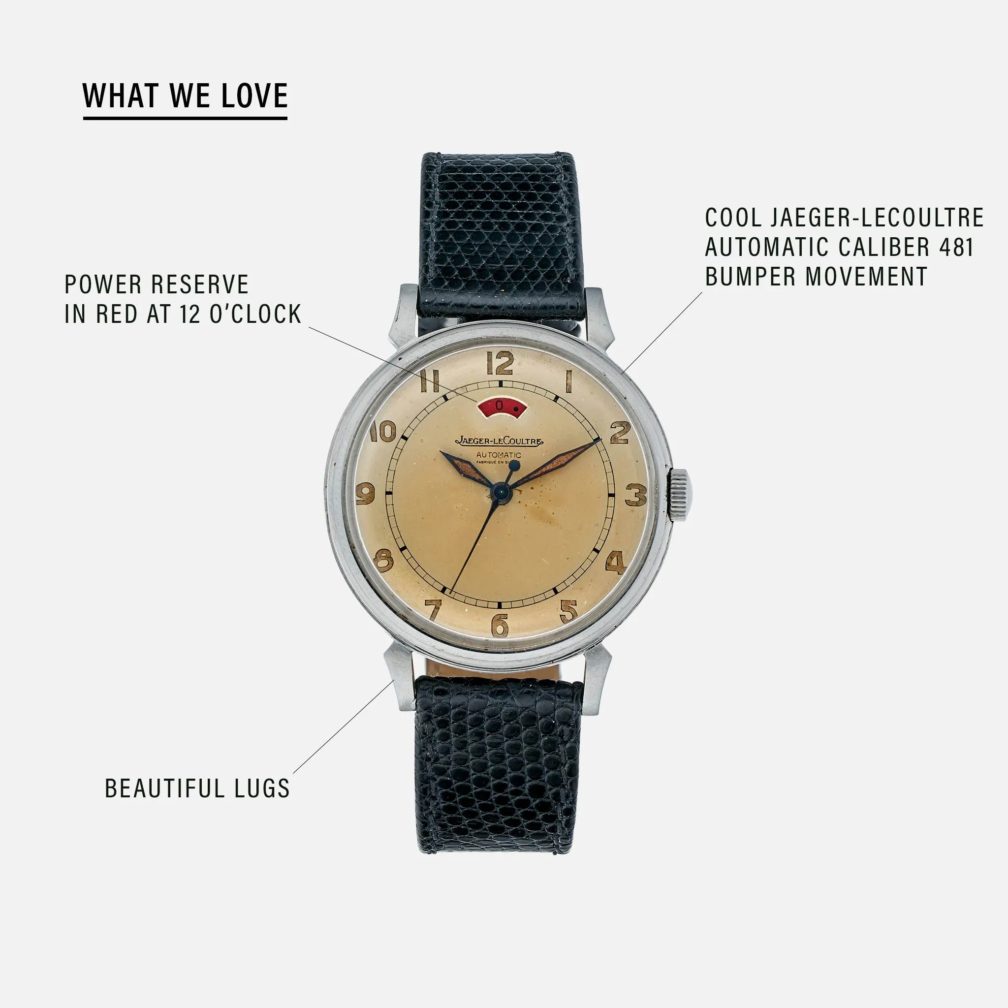 1940s Jaeger-Lecoultre Powermatic For The French Market