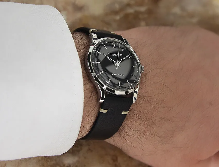 1960 IWC International Watch Co Men's Watch - Black Dial