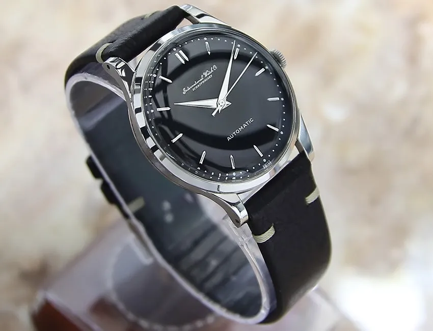 1960 IWC International Watch Co Men's Watch - Black Dial