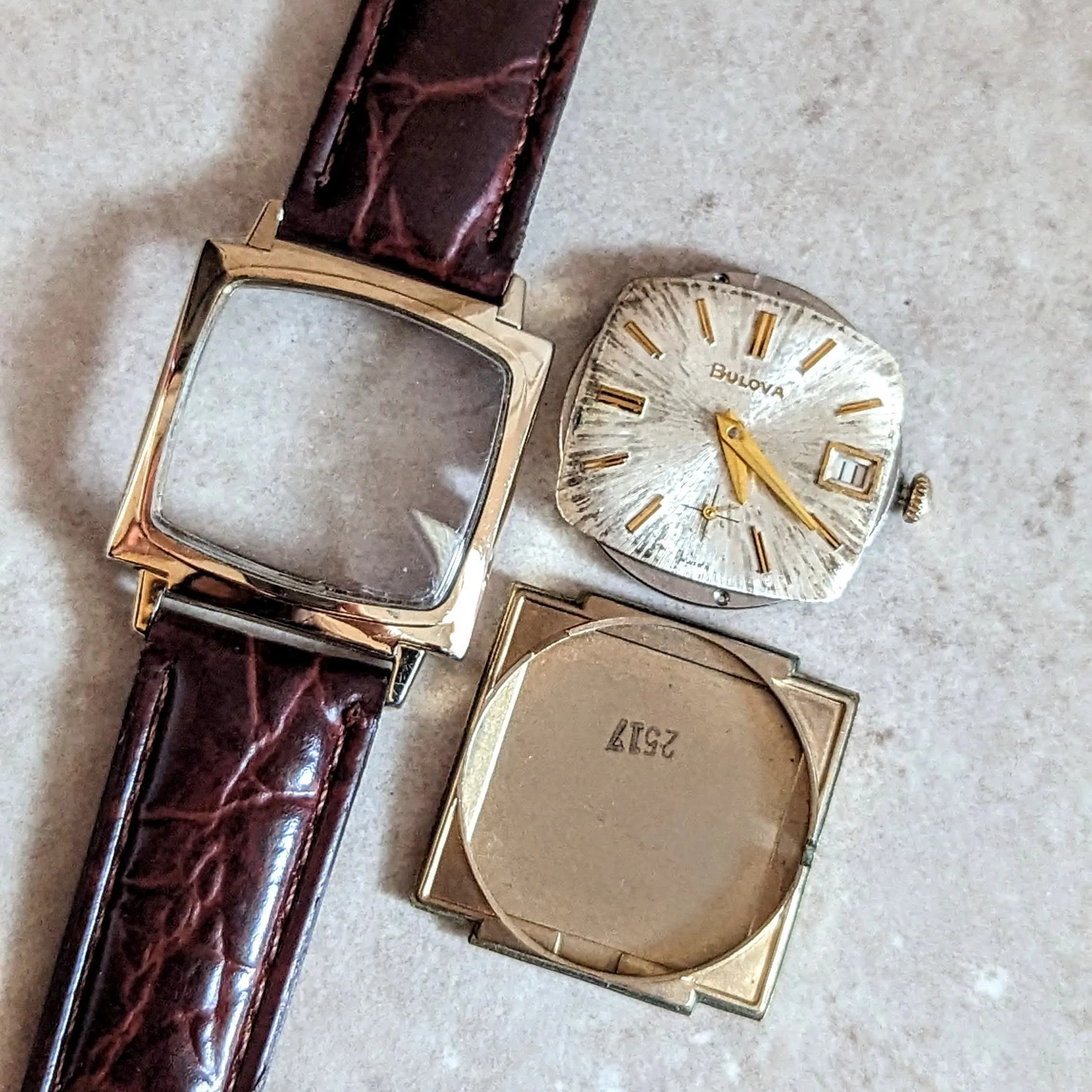 1967 BULOVA Date King “GG” Wristwatch 17 Jewels Cal. 11ALD Swiss Made Watch