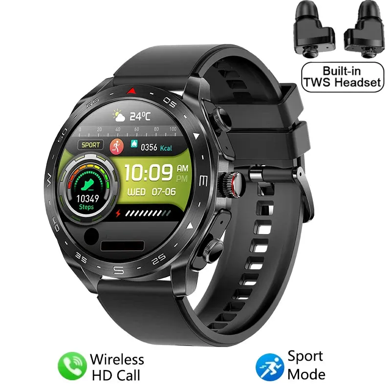 2025 Smartwatch TWS Earphone Combo – The Wrist Rocket of Bluetooth Glory for Rebels, Geeks, and Lords of Laziness