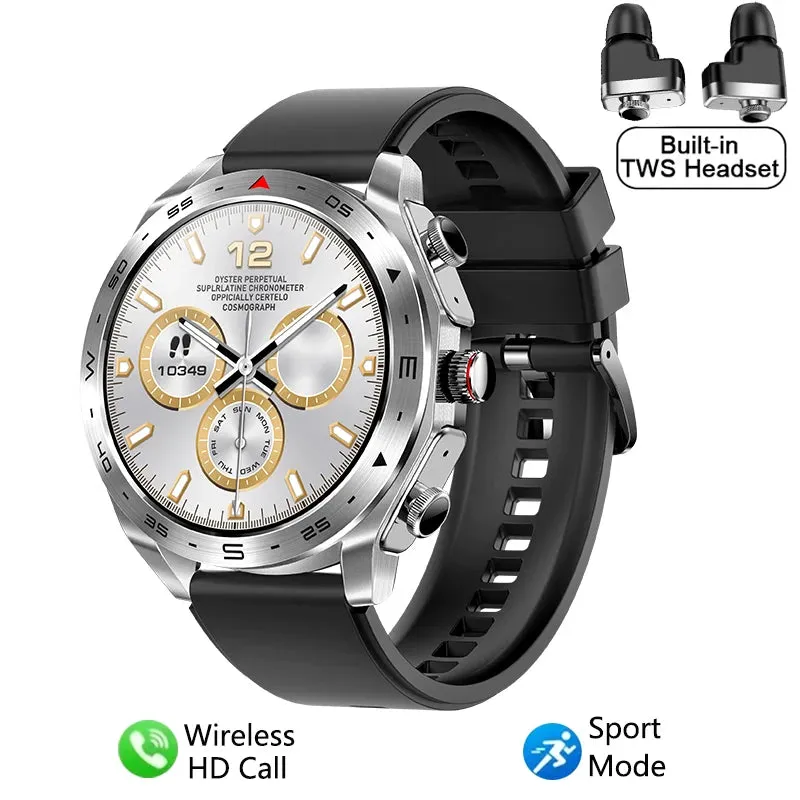 2025 Smartwatch TWS Earphone Combo – The Wrist Rocket of Bluetooth Glory for Rebels, Geeks, and Lords of Laziness