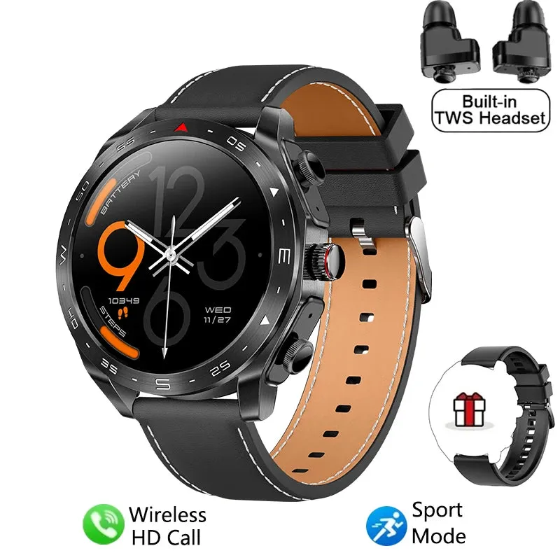 2025 Smartwatch TWS Earphone Combo – The Wrist Rocket of Bluetooth Glory for Rebels, Geeks, and Lords of Laziness