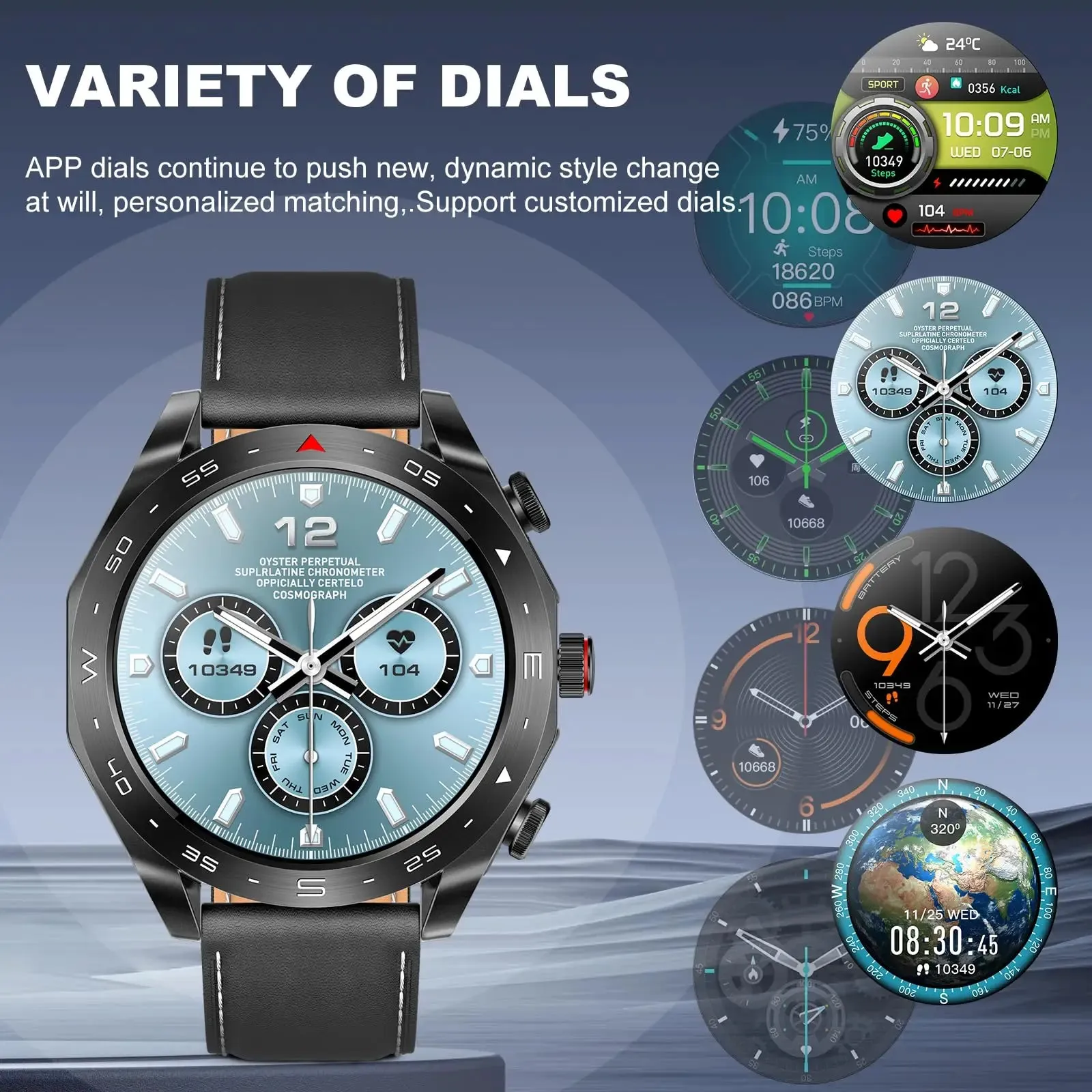2025 Smartwatch TWS Earphone Combo – The Wrist Rocket of Bluetooth Glory for Rebels, Geeks, and Lords of Laziness