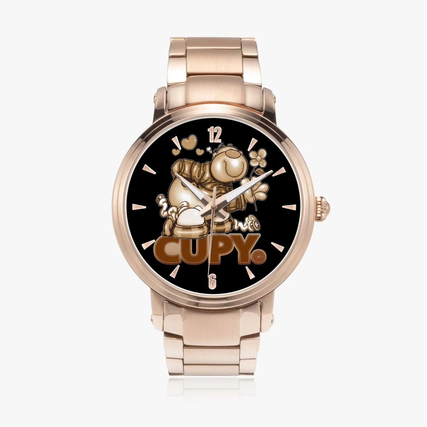 213. New Steel Strap Automatic Watch (With Indicators)