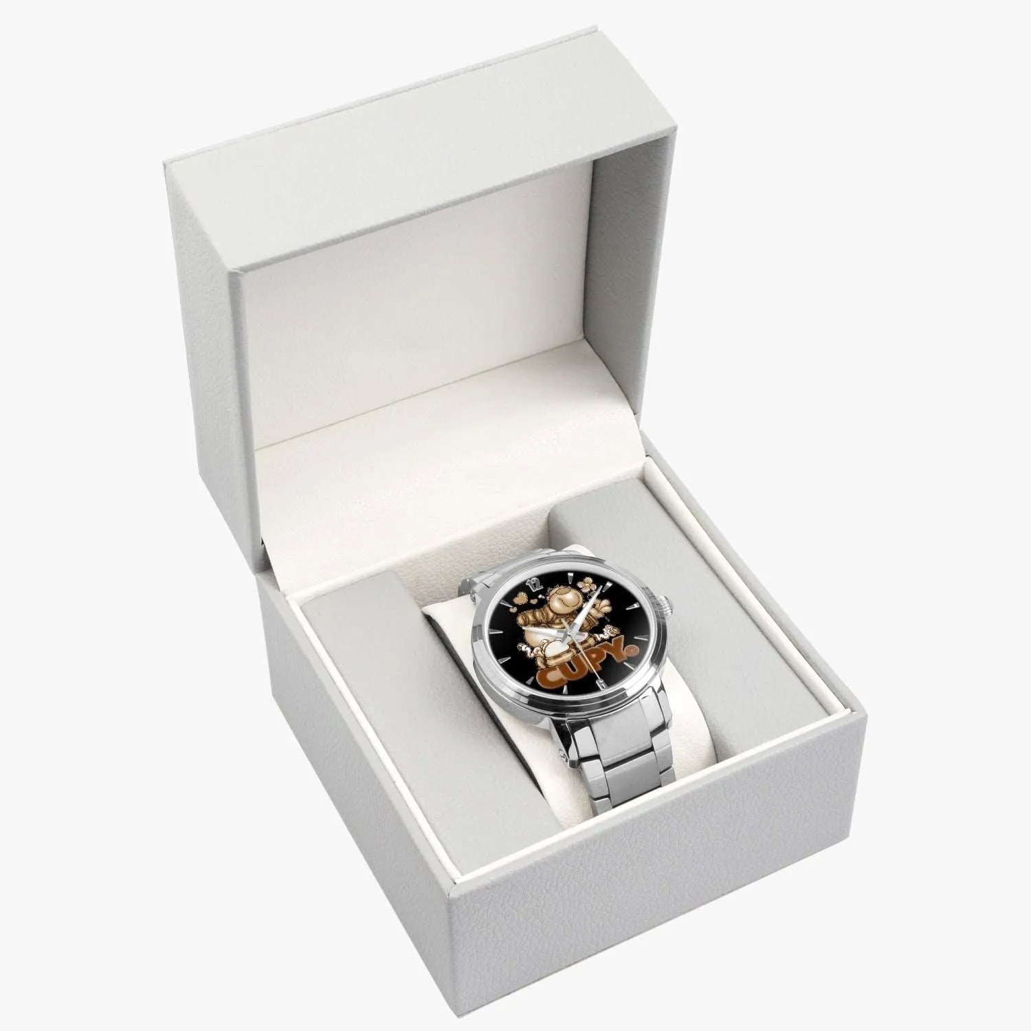 213. New Steel Strap Automatic Watch (With Indicators)