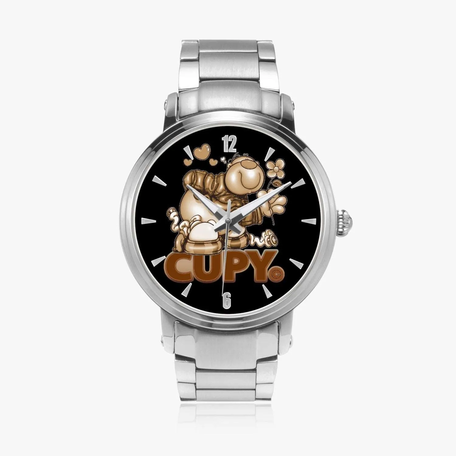 213. New Steel Strap Automatic Watch (With Indicators)
