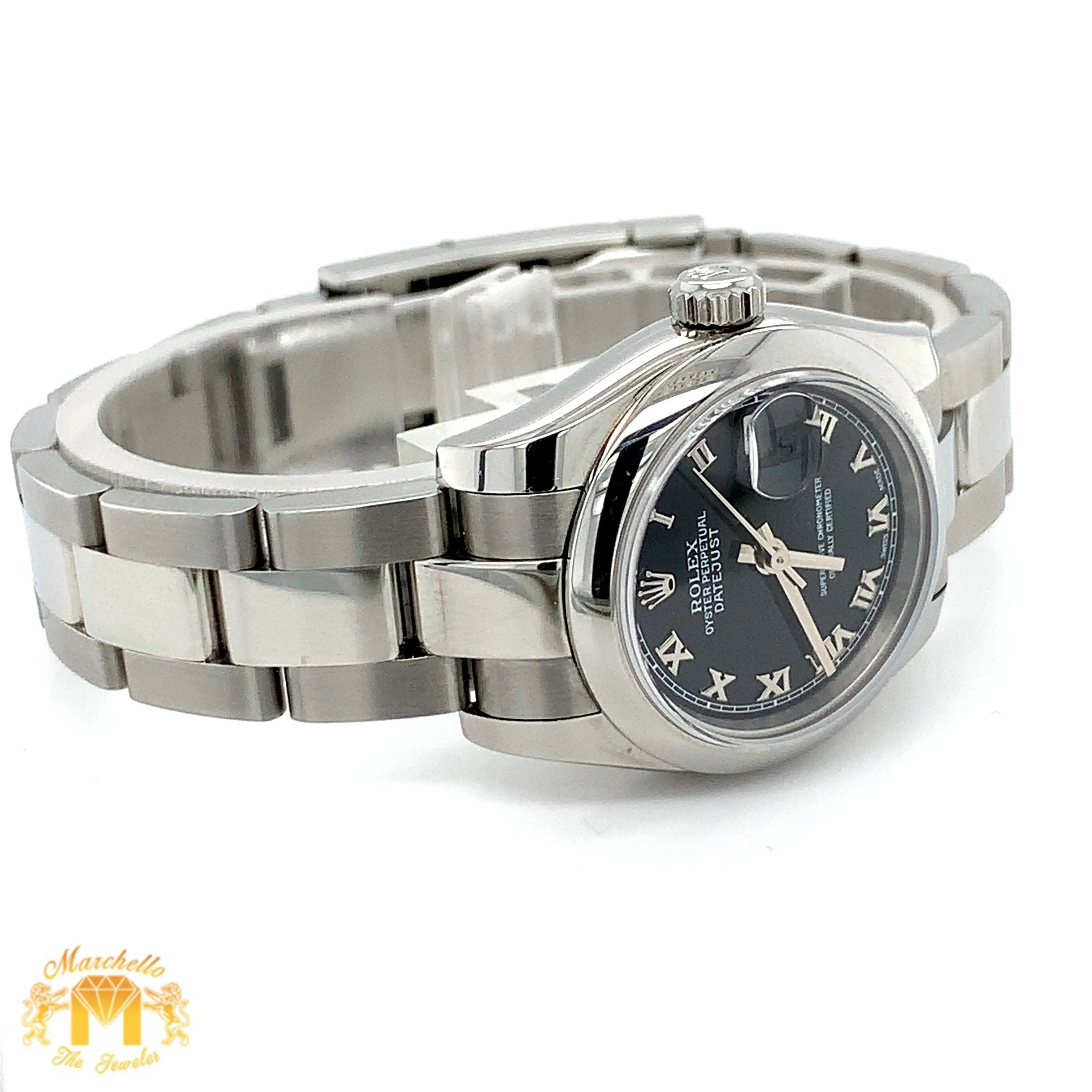 26mm Ladies`Rolex Datejust Watch with Oyster Bracelet