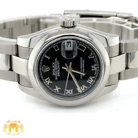 26mm Ladies`Rolex Datejust Watch with Oyster Bracelet