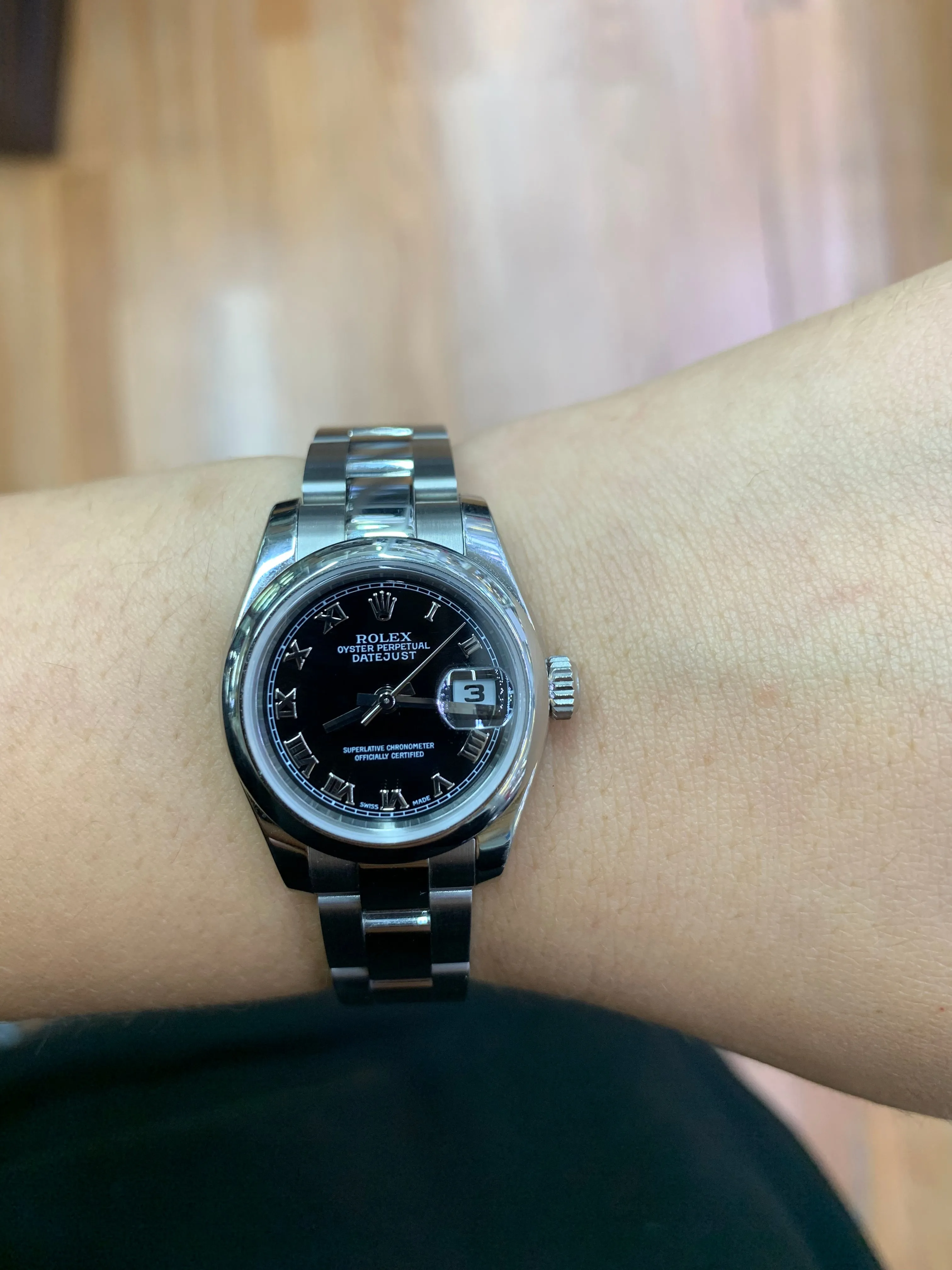 26mm Ladies`Rolex Datejust Watch with Oyster Bracelet
