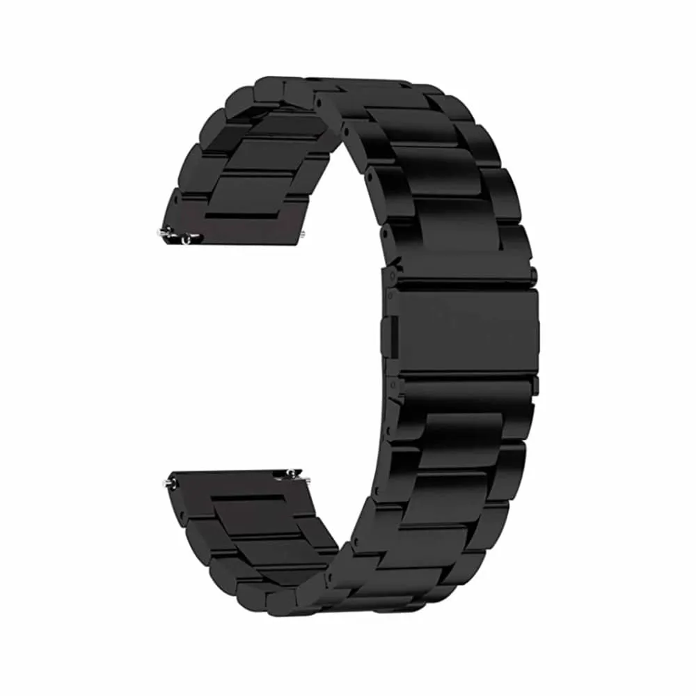 3 links Stainless Steel Watch Strap 22mm S/M/L - Gold
