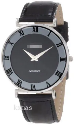 Affordable Durable Patent Leather 18 mm Watch Strap J2.006.L_K0016295
