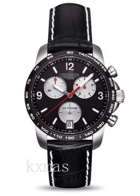 Affordable Elegant Leather Wristwatch Band C001.417.16.057.01_K0032877