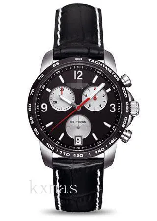 Affordable Elegant Leather Wristwatch Band C001.417.16.057.01_K0032877