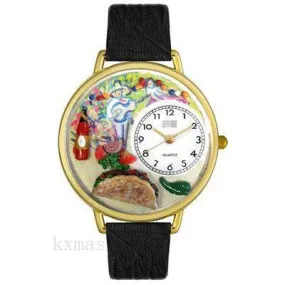 Affordable Stylish Faux Leather 16 mm Watch Band G0310015_K0019243