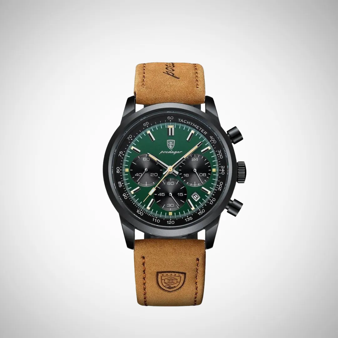 Alexander Classic Leather Wristwatch
