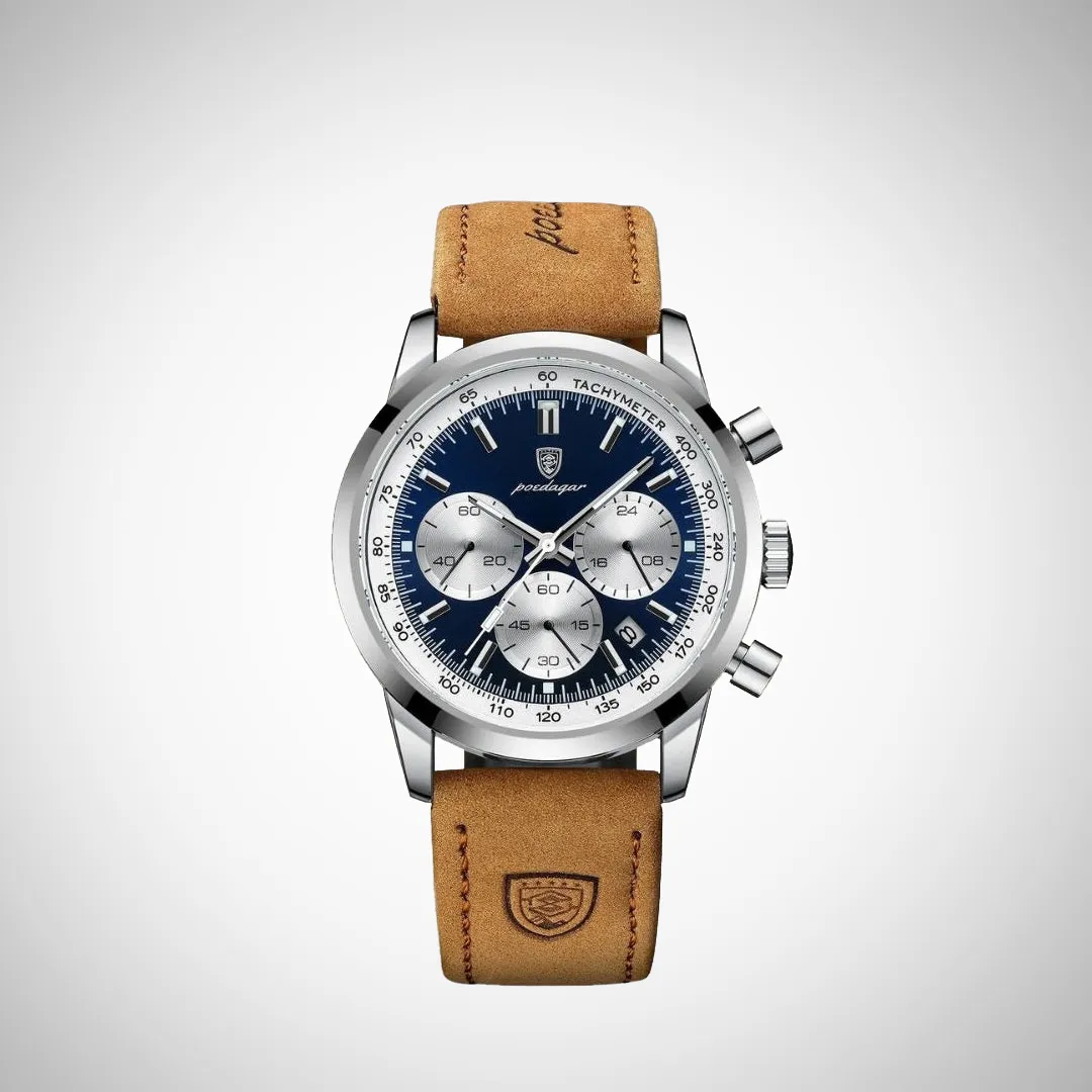 Alexander Classic Leather Wristwatch