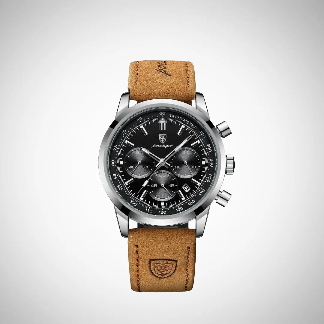 Alexander Classic Leather Wristwatch
