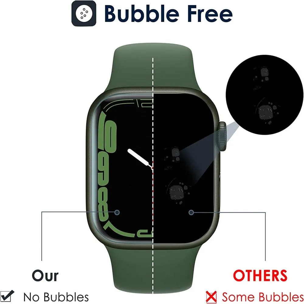 Anti Bubble Anti Scratch Ultra-Thin Screen Protector Film For Apple Watch Ultra 8 7 6 SE 5 4 3