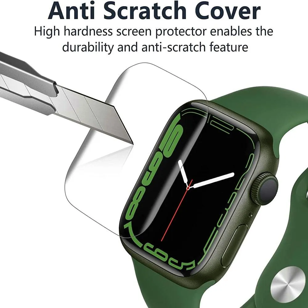Anti Bubble Anti Scratch Ultra-Thin Screen Protector Film For Apple Watch Ultra 8 7 6 SE 5 4 3