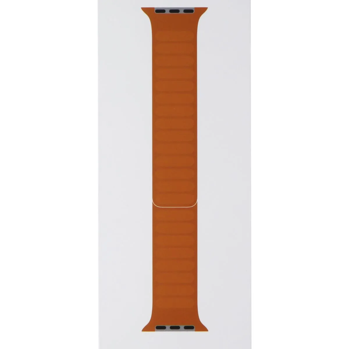 Apple (41mm) Leather Link Watch Band for 42/41/40/38mm Cases - Golden Brown M/L
