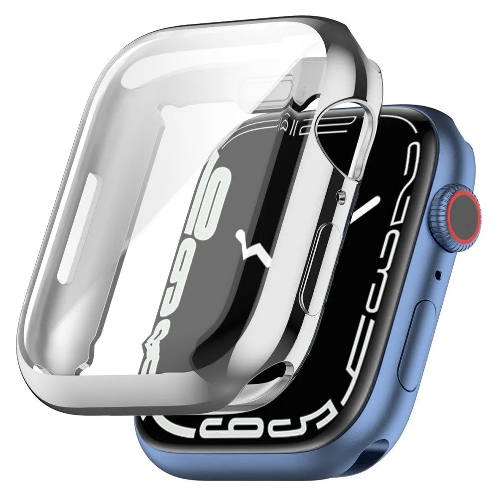 Apple Watch (41mm) stylish TPU cover - Silver