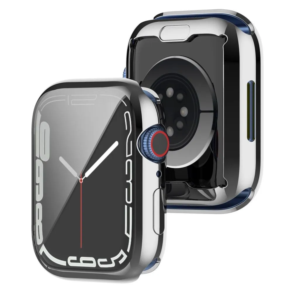 Apple Watch (41mm) stylish TPU cover - Silver