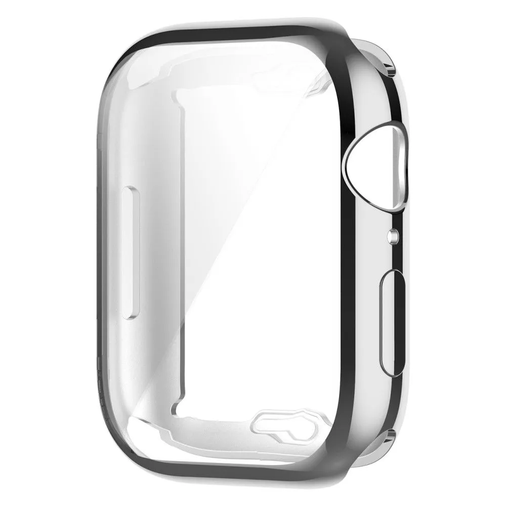 Apple Watch (41mm) stylish TPU cover - Silver