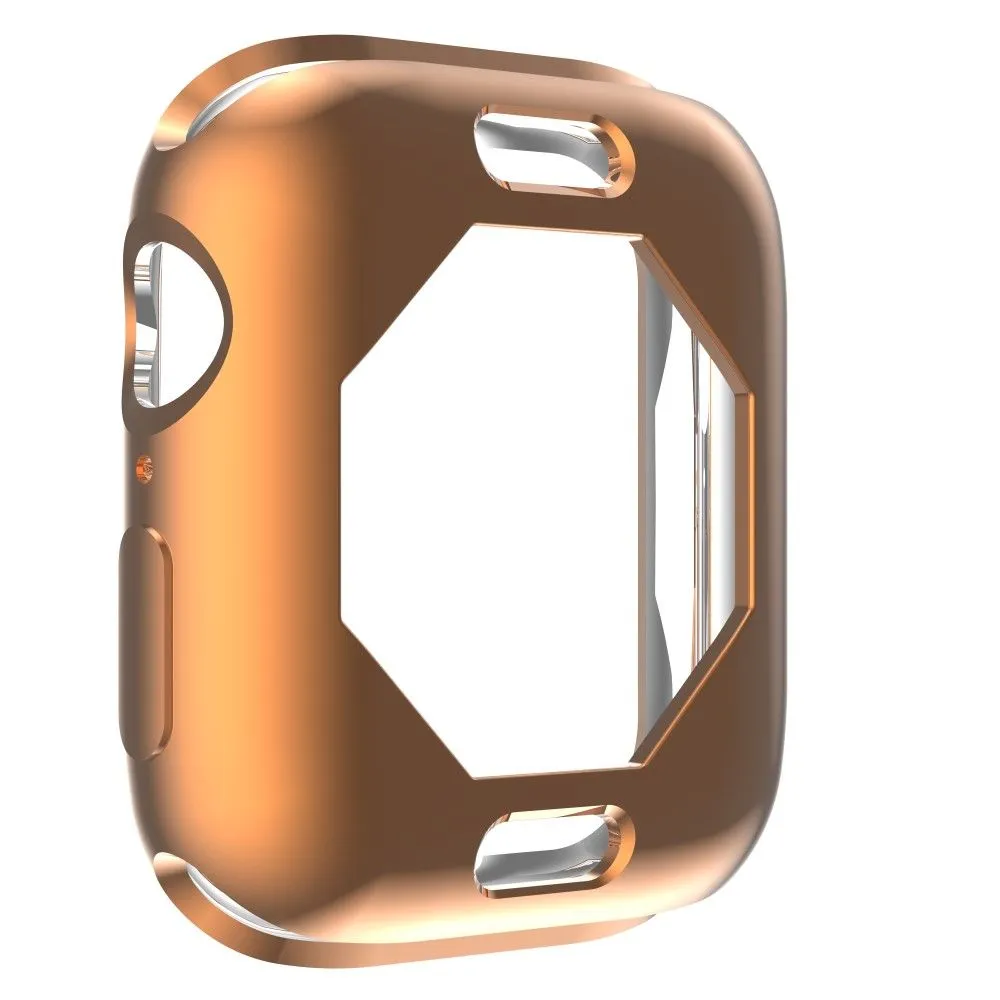 Apple Watch (45mm) stylish TPU cover - Rose Gold