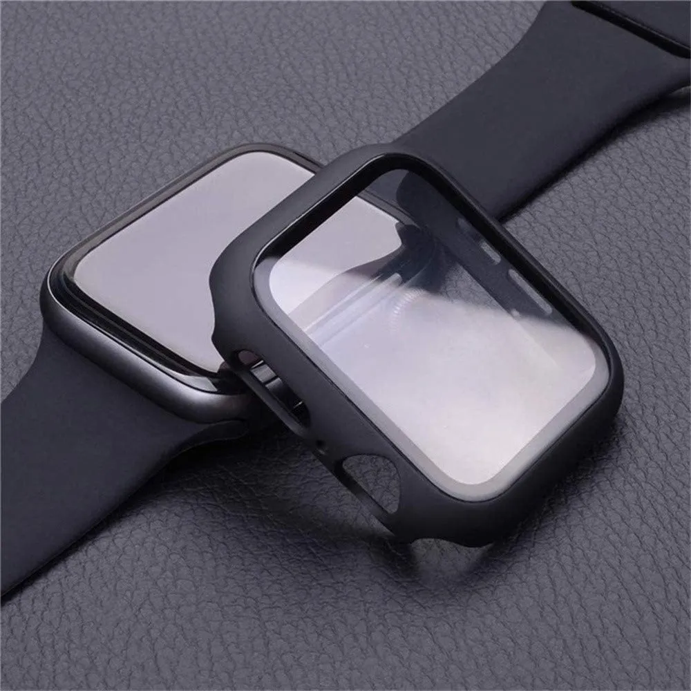Apple Watch Series 10 (42 mm) hard case bumper   display protective glass - rose gold
