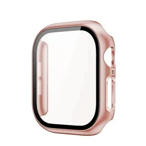 Apple Watch Series 10 (42 mm) hard case bumper   display protective glass - rose gold