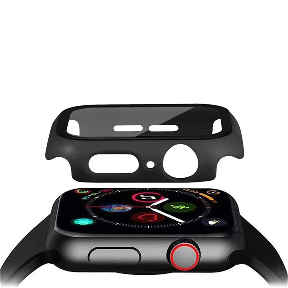 Apple Watch Series 10 (42 mm) hard case bumper   display protective glass - rose gold