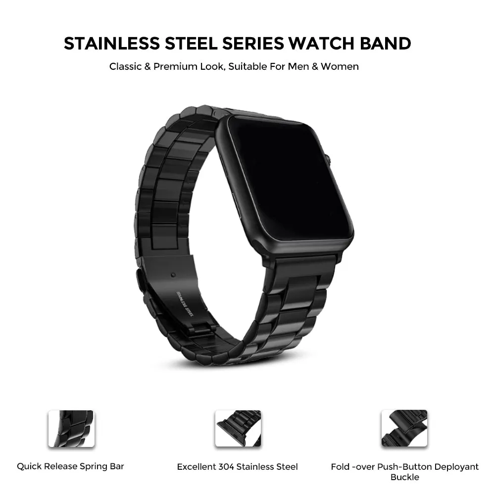 Apple Watch Ultra 49mm / 45mm / 44mm / 42mm | Metal Straps | Rose Gold
