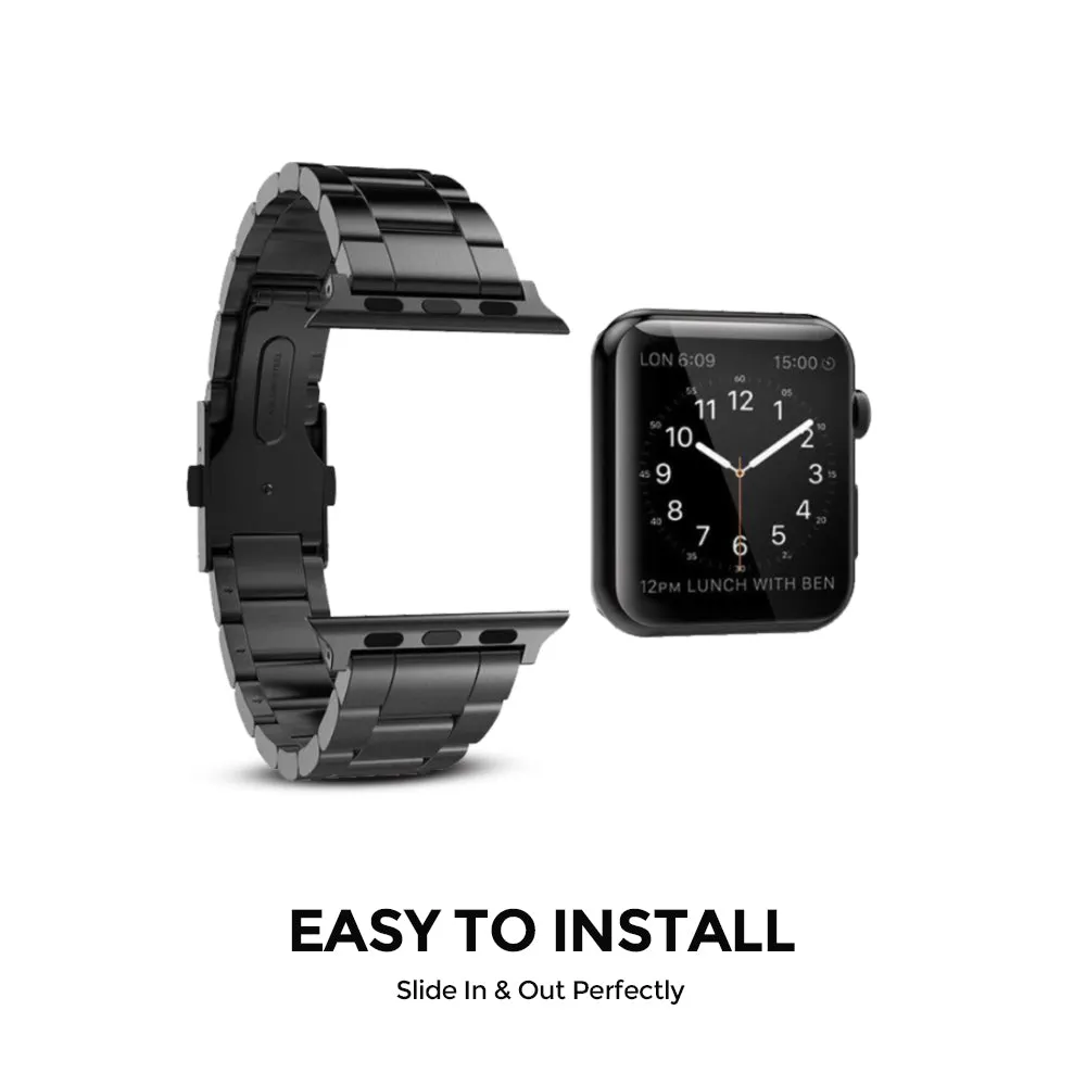 Apple Watch Ultra 49mm / 45mm / 44mm / 42mm | Metal Straps | Rose Gold