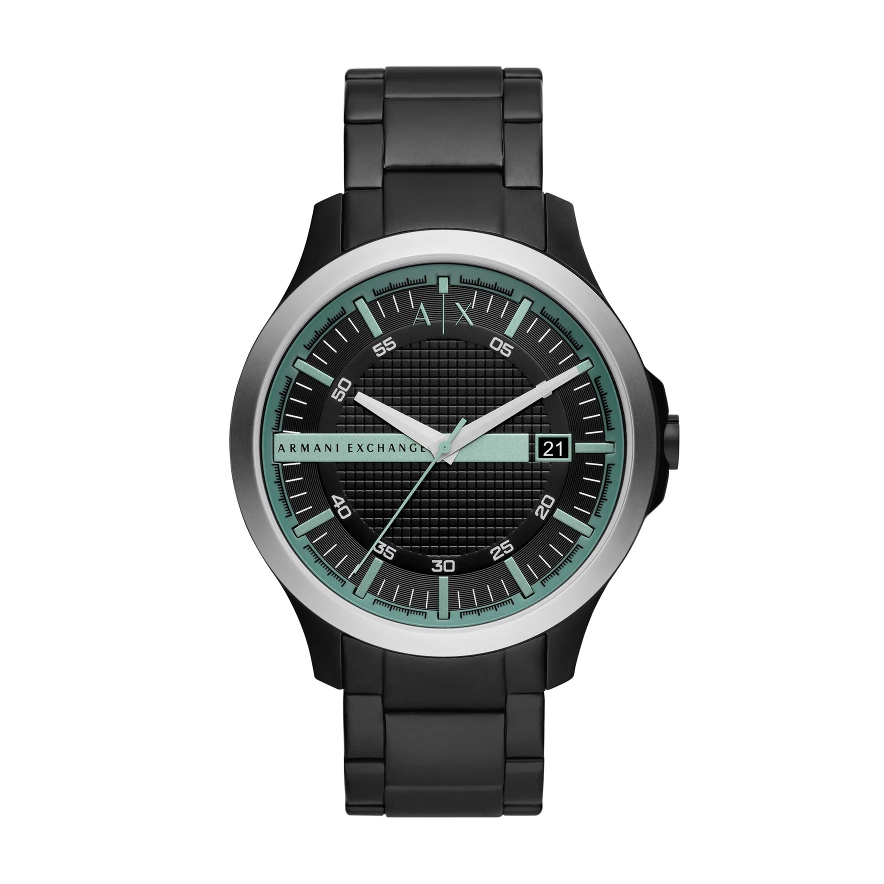 Armani Exchange Hampton Black and Green Men's Watch AX2439