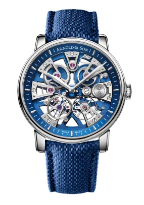 Arnold & Son Nebula 41.5 Steel Blue Strap