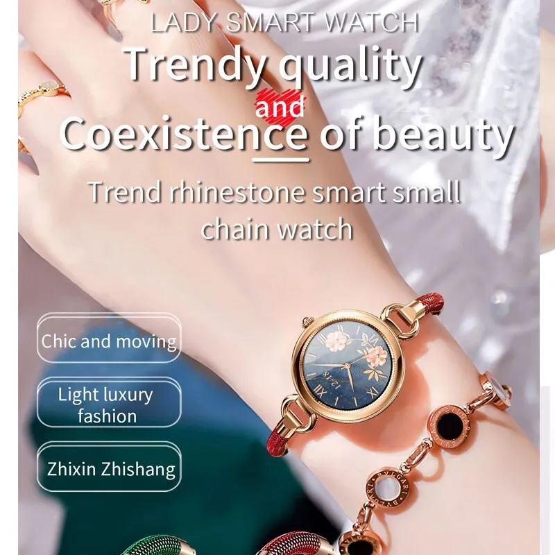 atongm yeni Trendy kalite kadınlar GT01 akıllı saat kadın kan basıncı oksijen nabız sedanter hatırlatma IP67 hediye