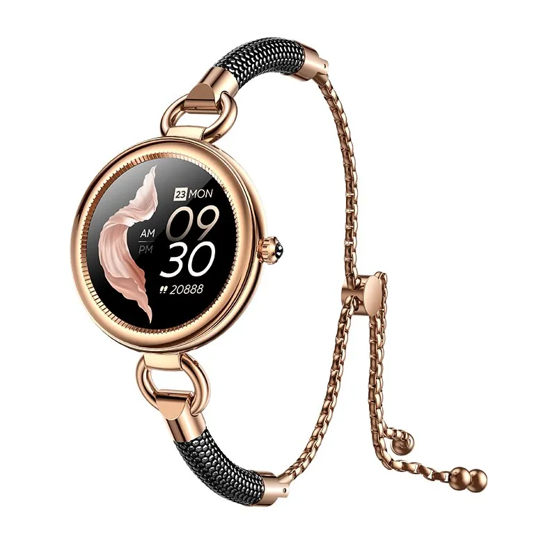 atongm yeni Trendy kalite kadınlar GT01 akıllı saat kadın kan basıncı oksijen nabız sedanter hatırlatma IP67 hediye