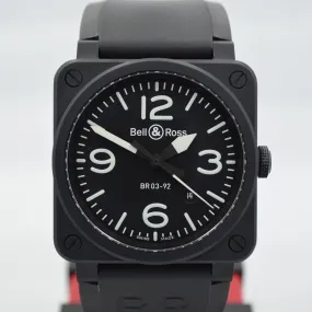 Bell & Ross BR03-92 Aviation Ceramic Automatic Wristwatch