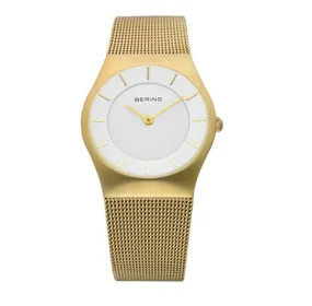 Bering Classic Gold Mesh watch
