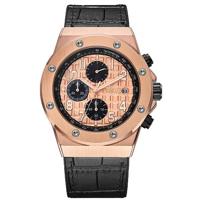 BIG DIAL QUARTZ DOUBLE SIDED BUCKLE WATERPROOF WATCHES