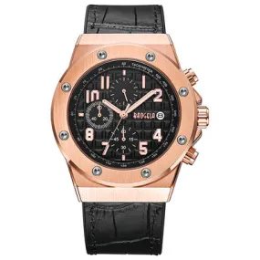 BIG DIAL QUARTZ DOUBLE SIDED BUCKLE WATERPROOF WATCHES