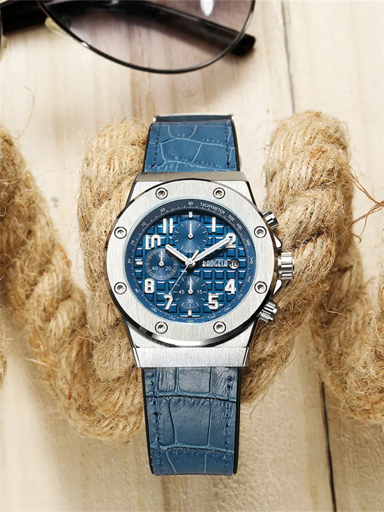 BIG DIAL QUARTZ DOUBLE SIDED BUCKLE WATERPROOF WATCHES