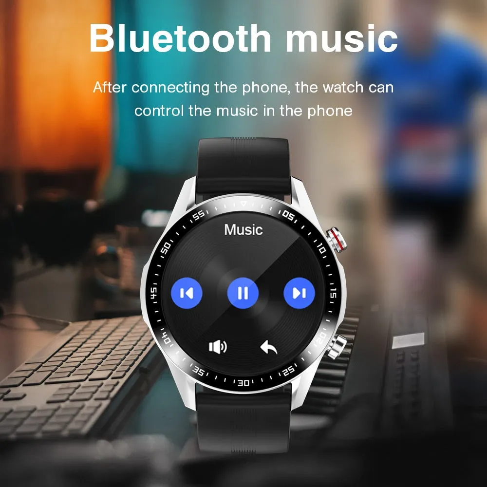 Bluetooth Dial Full Touch Screen Waterproof Smartwatch Android IOS Health Tracker