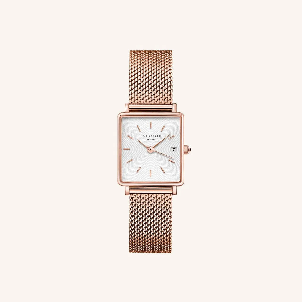 Boxy XS Rose Gold Mesh