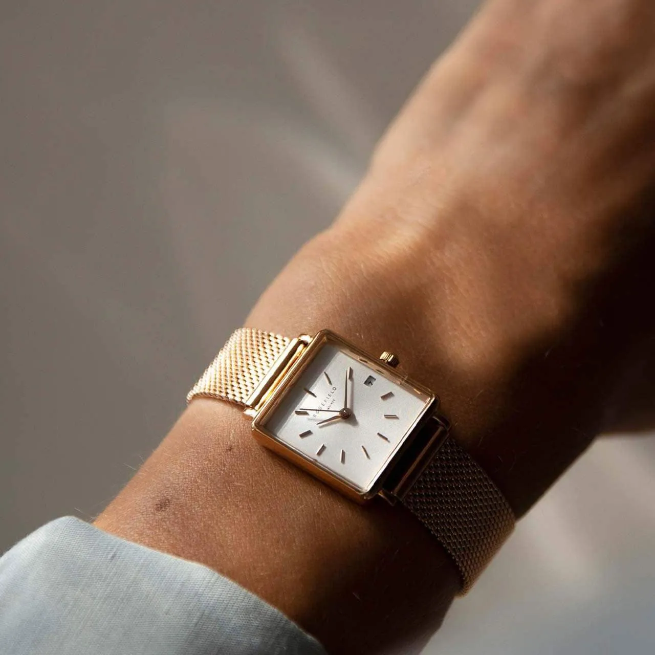 Boxy XS Rose Gold Mesh