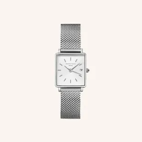 Boxy XS Silver Mesh