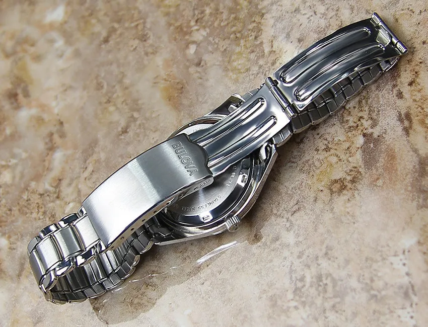 Bulova N8 Stainless Steel 1970s Men's Watch
